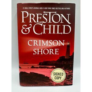 Crimson Shore Preston & Child 2015 Hardcover First Edition Thriller Pre-Owned